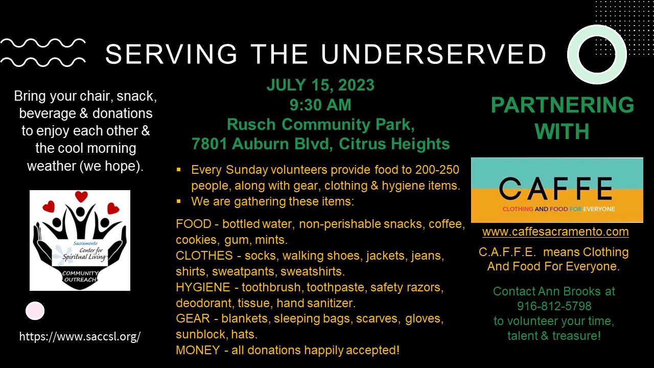 Community Outreach — Summer